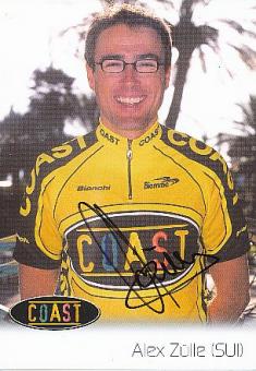 Alex Zülle  Team Coast  Radsport  Autogrammkarte original signiert 