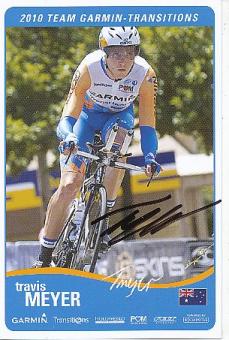 Travis Meyer  Australien  Team Garmin  Radsport  Autogrammkarte original signiert 