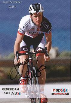 Jonas Schmeiser   Team NSP  Radsport  Autogrammkarte original signiert 