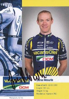 Jens Mouris  Team Vacansoleil DCM  Radsport  Autogrammkarte original signiert 