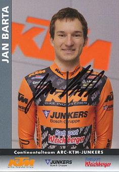 Jan Barta  Team KTM  Radsport  Autogrammkarte original signiert 