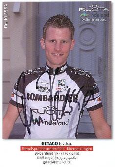 Tim Klessa  Radsport  Autogrammkarte original signiert 