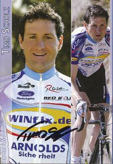 Timo Scholz  Radsport  Autogrammkarte original signiert 