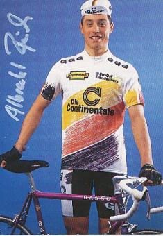 Albrecht Röder  Radsport  Autogrammkarte original signiert 