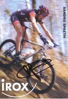 Sandro Spaeth  Radsport  Autogrammkarte original signiert 