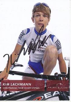 Kim Lachmann  Radsport  Autogrammkarte original signiert 
