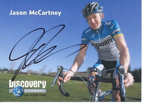 Jason McCartney  Team Discovery  Radsport  Autogrammkarte original signiert 