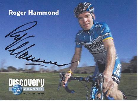 Roger Hammond  Team Discovery  Radsport  Autogrammkarte original signiert 