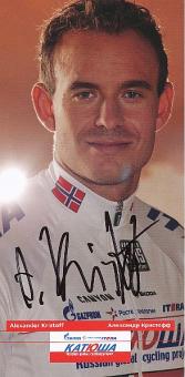 Alexander Kristoff  Radsport  Autogrammkarte original signiert 