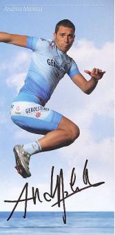 Andrea Moletta  Team Gerolsteiner  Radsport  Autogrammkarte original signiert 