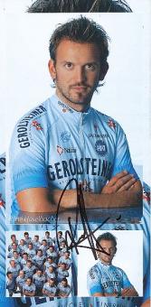 Rene Haselbacher Team Gerolsteiner  Radsport  Autogrammkarte original signiert 