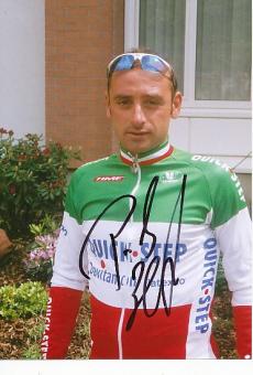 Paolo Bettini   Team Quick Step Radsport  Autogramm Foto original signiert 