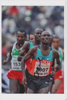 Vincent Kpipsegechi Yator  Kenia  Leichtathletik Autogramm Foto original signiert 