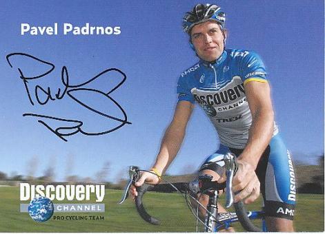 Pavel Padrnos  Team Discovery  Radsport  Autogrammkarte original signiert 