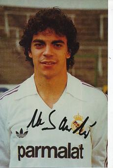 Manuel Sanchis  Real Madrid  Fußball Autogramm Foto original signiert 