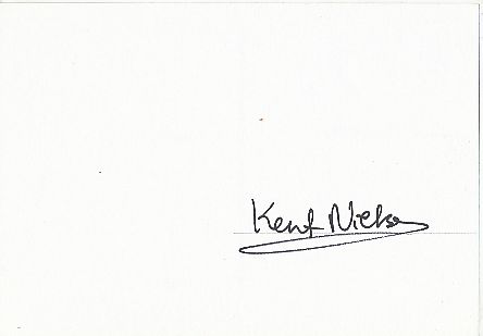 Kent Nielsen  Dänemark  Fußball Autogramm Karte  original signiert 