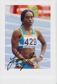 LaVerne Jones Ferrette  Leichtathletik Autogramm Foto original signiert 