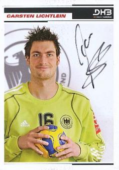 Carsten Lichtlein  DHB   Handball Autogrammkarte original signiert 