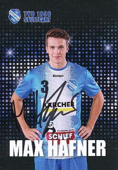 Max Hafner TVB 1898 Stuttgart  Handball Autogrammkarte original signiert 