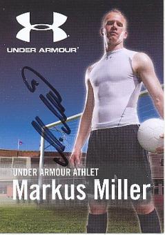 Markus Miller  KSC  Private Sponsoren  Fußball  Autogrammkarte original signiert 