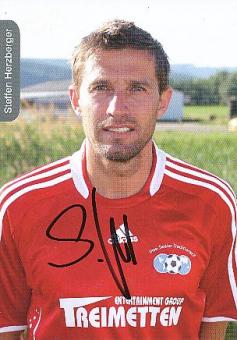 Steffen Herzberger  Uwe Seeler Traditionself  Fußball  Autogrammkarte original signiert 