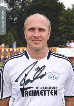 Andreas Fischer  Uwe Seeler Traditionself  Fußball  Autogrammkarte original signiert 