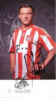 Ivica Olic  2010/2011  FC Bayern München  Fußball Autogrammkarte original signiert 