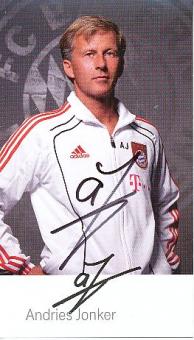 Andries Jonker  2010/2011  FC Bayern München  Fußball Autogrammkarte original signiert 