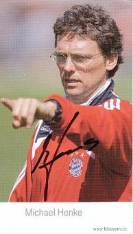 Michael Henke  2007/2008  FC Bayern München  Fußball Autogrammkarte original signiert 