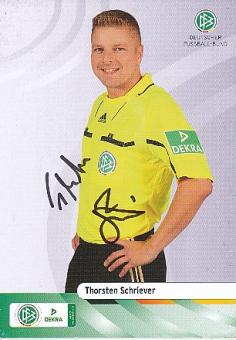 Thorsten Schriever  DFB Schiedsrichter Fußball Autogrammkarte original signiert 