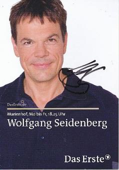 Wolfgang Seidenberg  Marienhof  Serien Autogrammkarte original signiert 