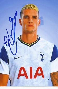 Eric Lamela  Tottenham Hotspur  Fußball Autogramm Foto original signiert 