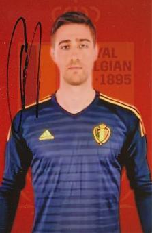Koen Casteels  Belgien  Fußball Autogramm Foto original signiert 