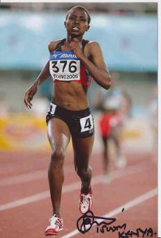 Irene Lagat  Kenia  Leichtathletik Autogramm Foto original signiert 