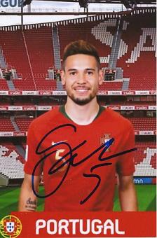 Raphael Guerreiro   Portugal  EM 2021 Fußball Autogramm Foto original signiert 