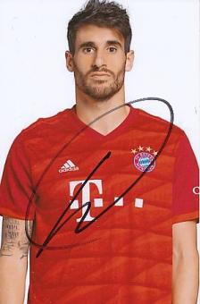 Javi Martinez  FC Bayern München Fußball Autogramm Foto original signiert 