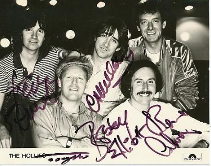 The Hollies  60er  Musik  Legenden Autogramm Foto original signiert 