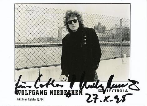 Wolfgang Niedeken  Musik   Autogramm Foto original signiert 