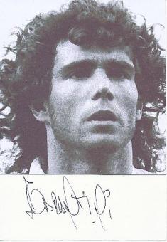 Alberto Tarantini   Argentinien  Weltmeister  WM 1978  Fußball Autogramm Karte  original signiert 