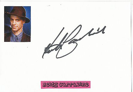 Keith Carradine  Film & TV Autogramm Karte original signiert 