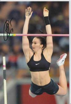 Anastasia Savchenko  Rußland  Leichtathletik Autogramm Foto original signiert 