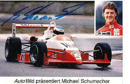 Michael Schumacher   Weltmeister Formel 1 Auto Motorsport  Autogramm Foto original signiert 