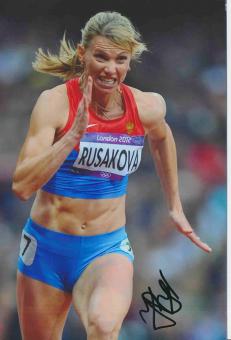 Natalja Russakowa  Rußland  Leichtathletik Autogramm Foto original signiert 