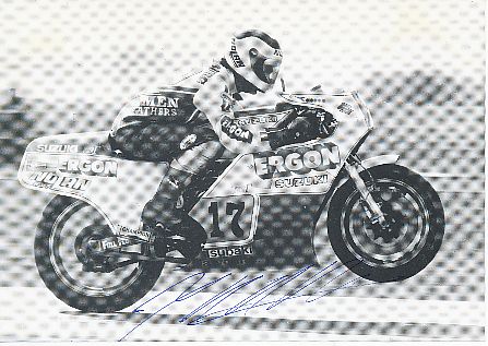 Jack Middelburg † 1984  NL  Motorrad Sport Autogrammkarte original signiert 