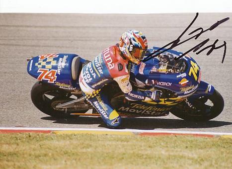 Daijirō Katō † 2003  Japan  Weltmeister Motorrad Sport Autogramm Foto original signiert 