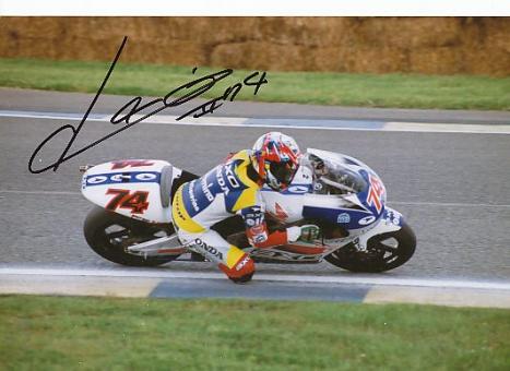 Daijirō Katō † 2003  Japan  Weltmeister Motorrad Sport Autogramm Foto original signiert 