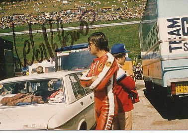 Victor Palomo † 1985  Spanien Motorrad Sport Autogramm Foto original signiert 