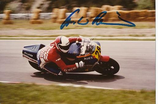 Gustav Reiner † 2007  Motorrad Sport Autogramm Foto original signiert 