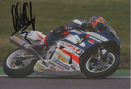 Jürgen Oelschläger † 2004  Motorrad Sport Autogramm Foto original signiert 