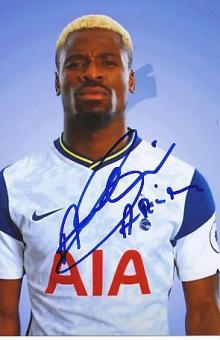 Serge Aurier Tottenham Hotspur  Fußball Autogramm Foto original signiert 